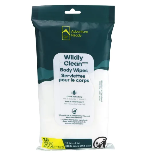 Adventure Ready Wildly Clean Body Wipes