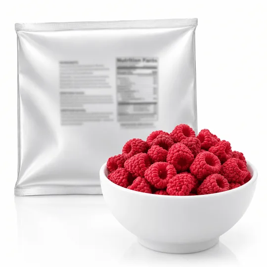 Augason Farms Freeze Dried Whole Raspberries Pouch