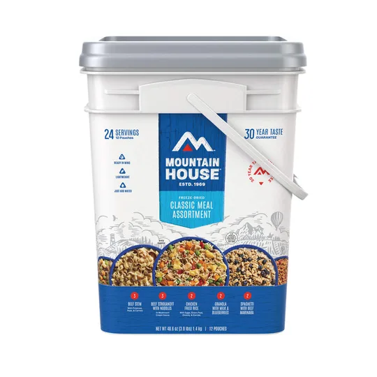 Mountain House Classic Meal Assortment Bucket