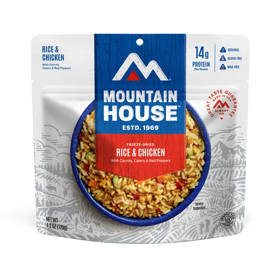 Mountain House Rice & Chicken Pouch